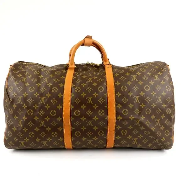 ⭐🔥AUTHENTIC🔥⭐Louis Vuitton Keepall 60 Bandouliere - Picture 4 of 16